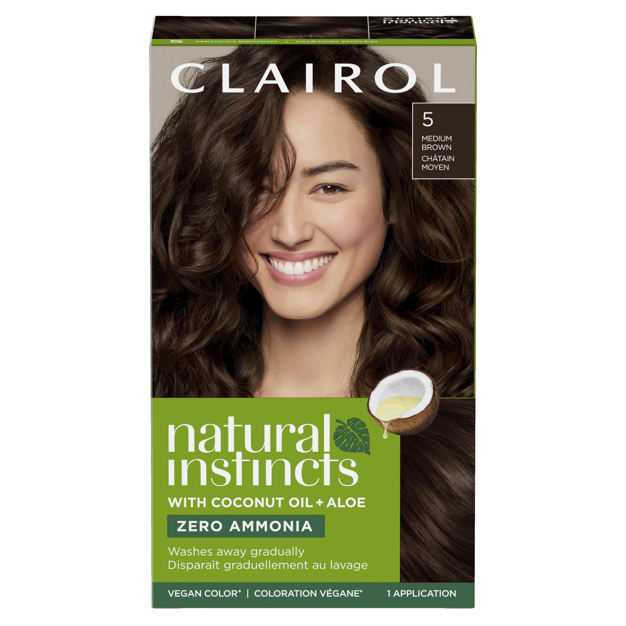 Clairol Natural Instincts demi-permanent dye application kit for at-home color