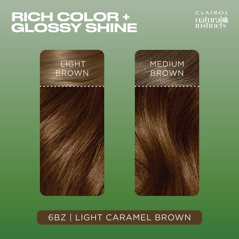 Clairol Natural Instincts dye gloves for clean color application