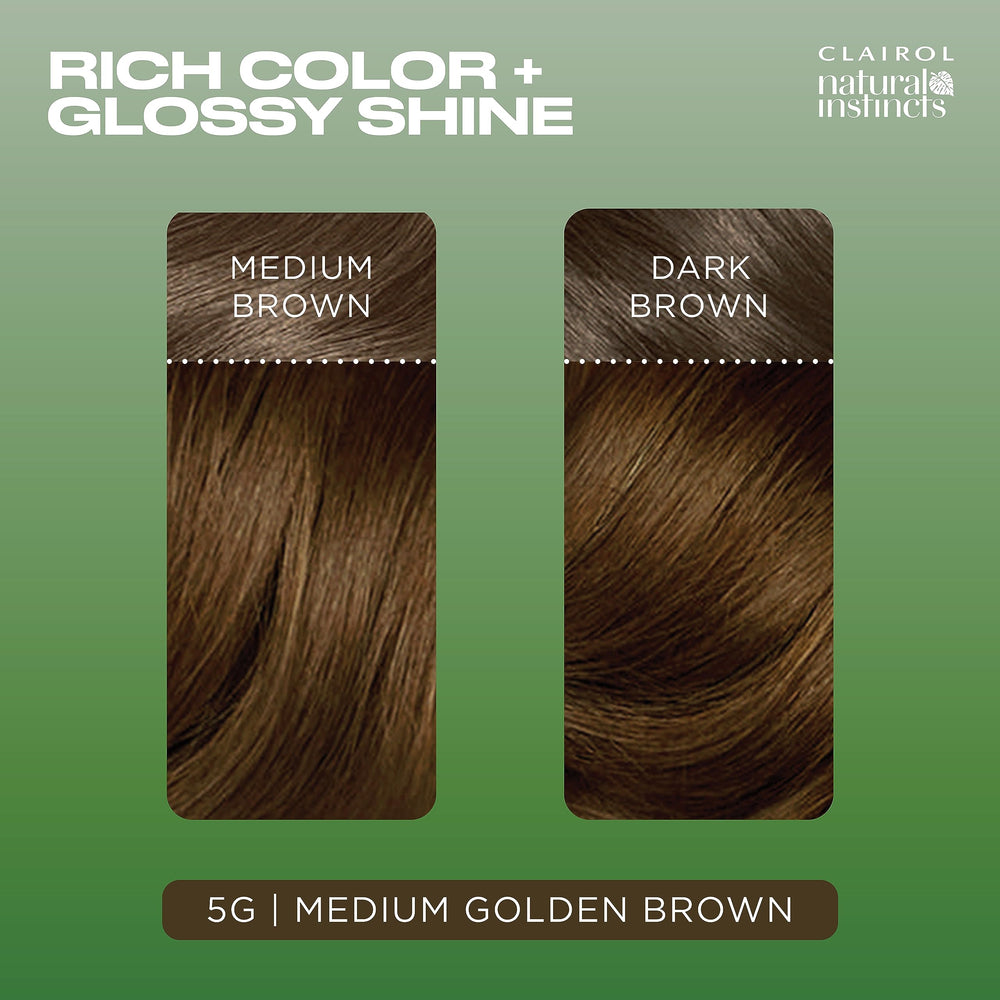 Clairol Natural Instincts gloves provide mess-free coloring
