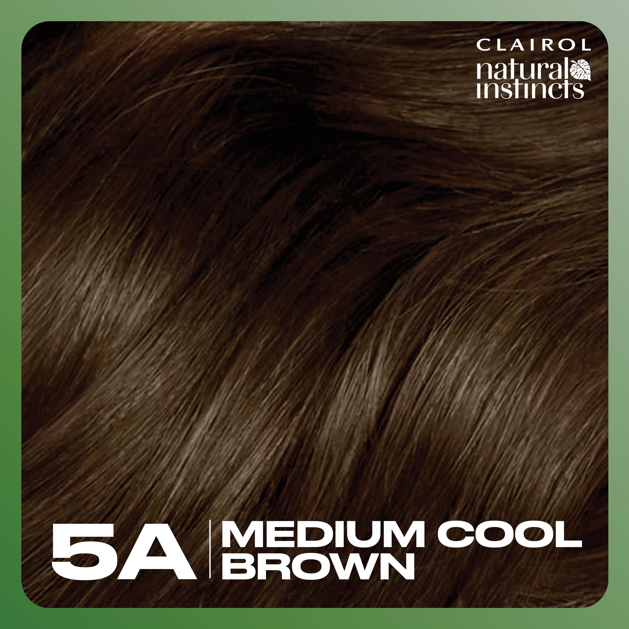 Clairol Natural Instincts packaging with shade information for shoppers.