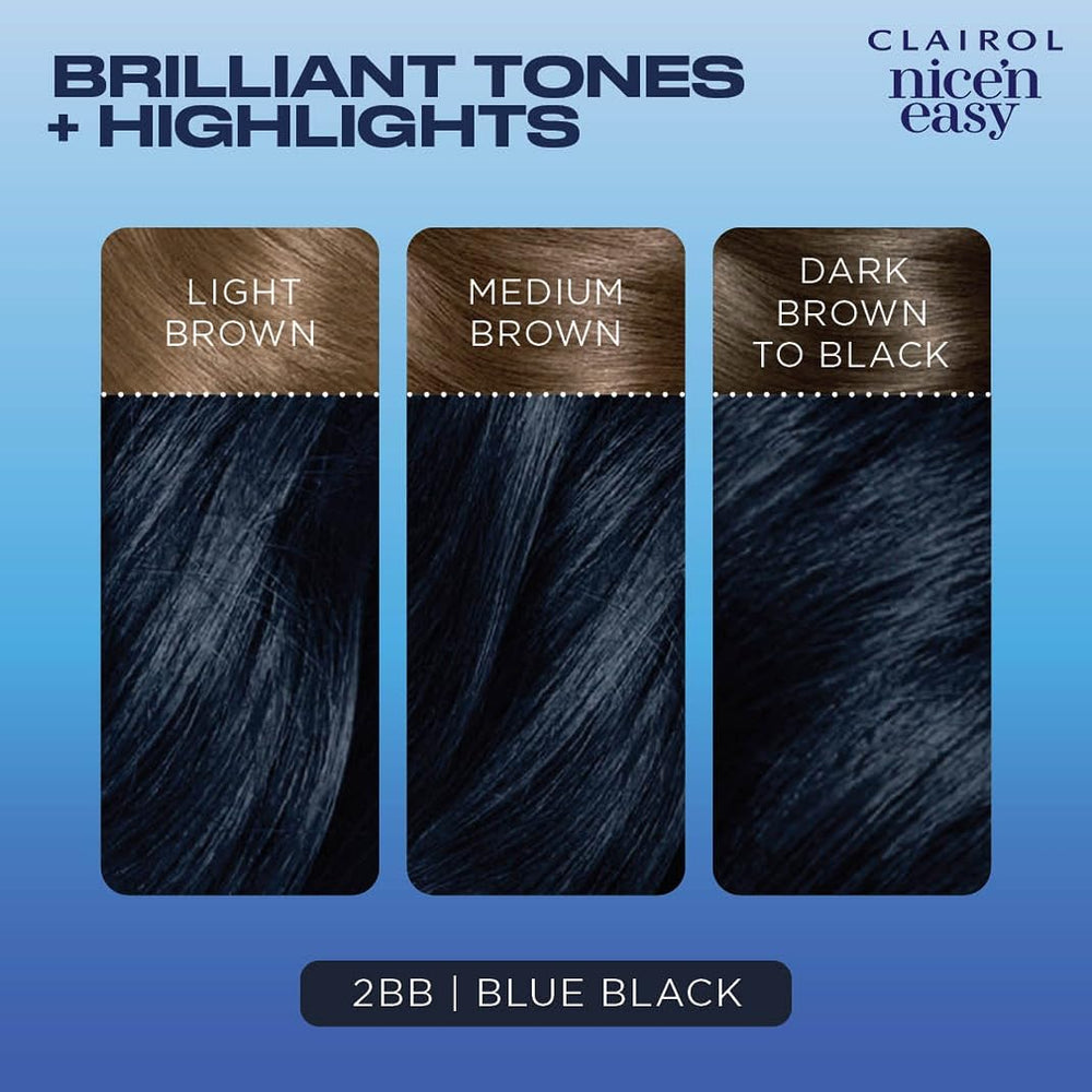 Clairol Nice'n Easy disposable gloves for mess-free application.