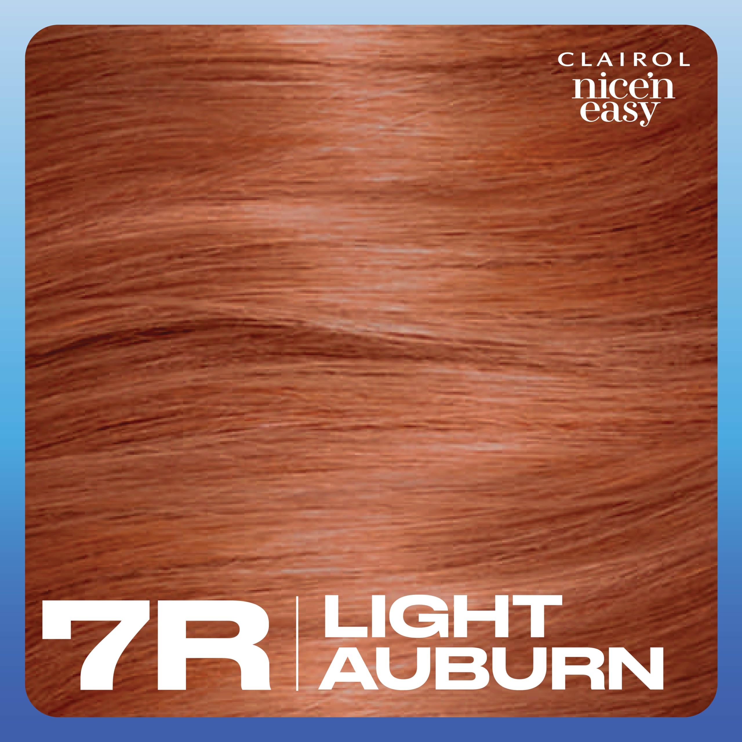 Close-up of dyed hair strand reveals dimension and shine.