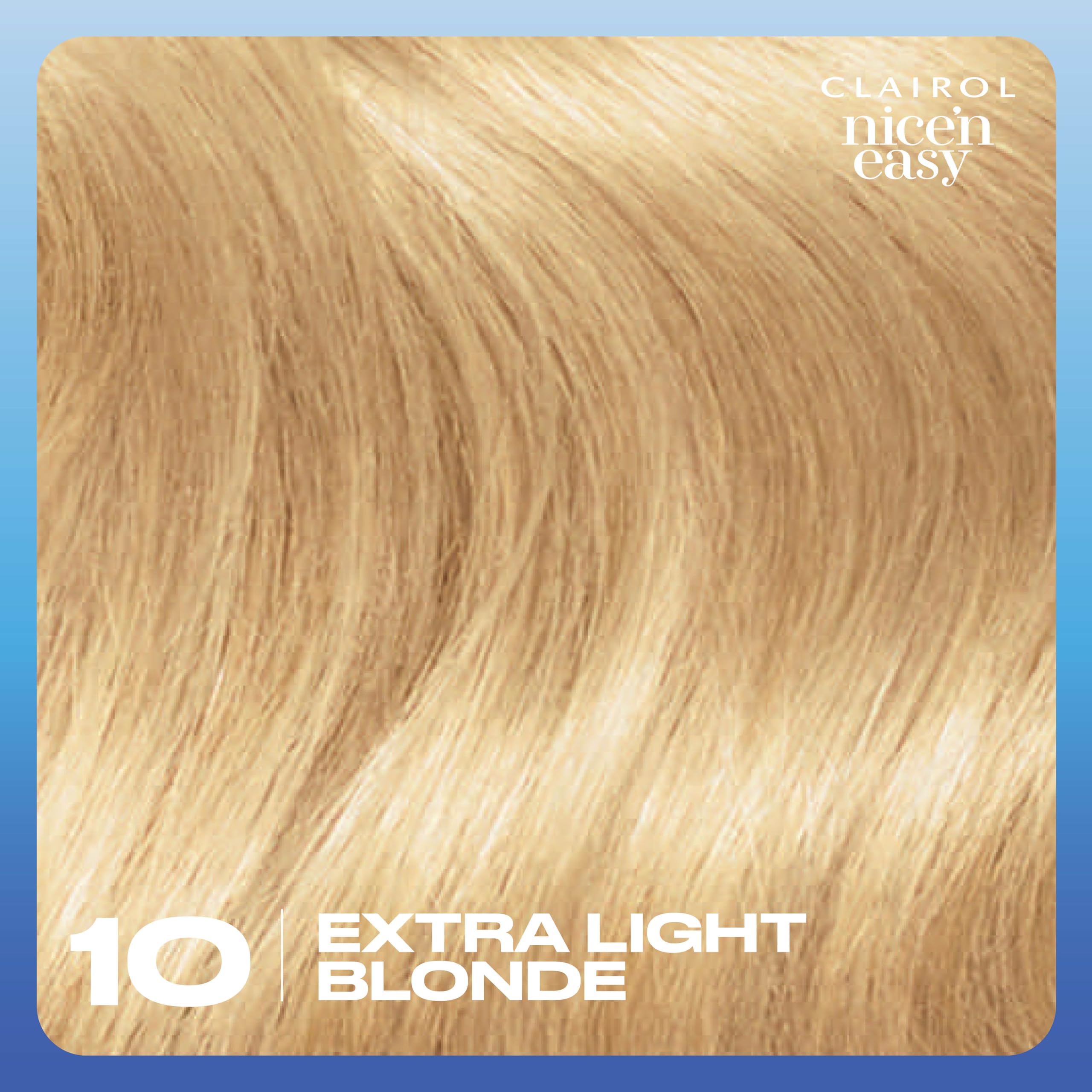 Clairol Nice'n Easy color lasts up to 8 weeks with shine