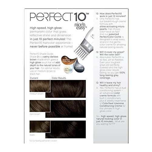 Clairol Nice'n Easy color blend activator shown for smooth color development.