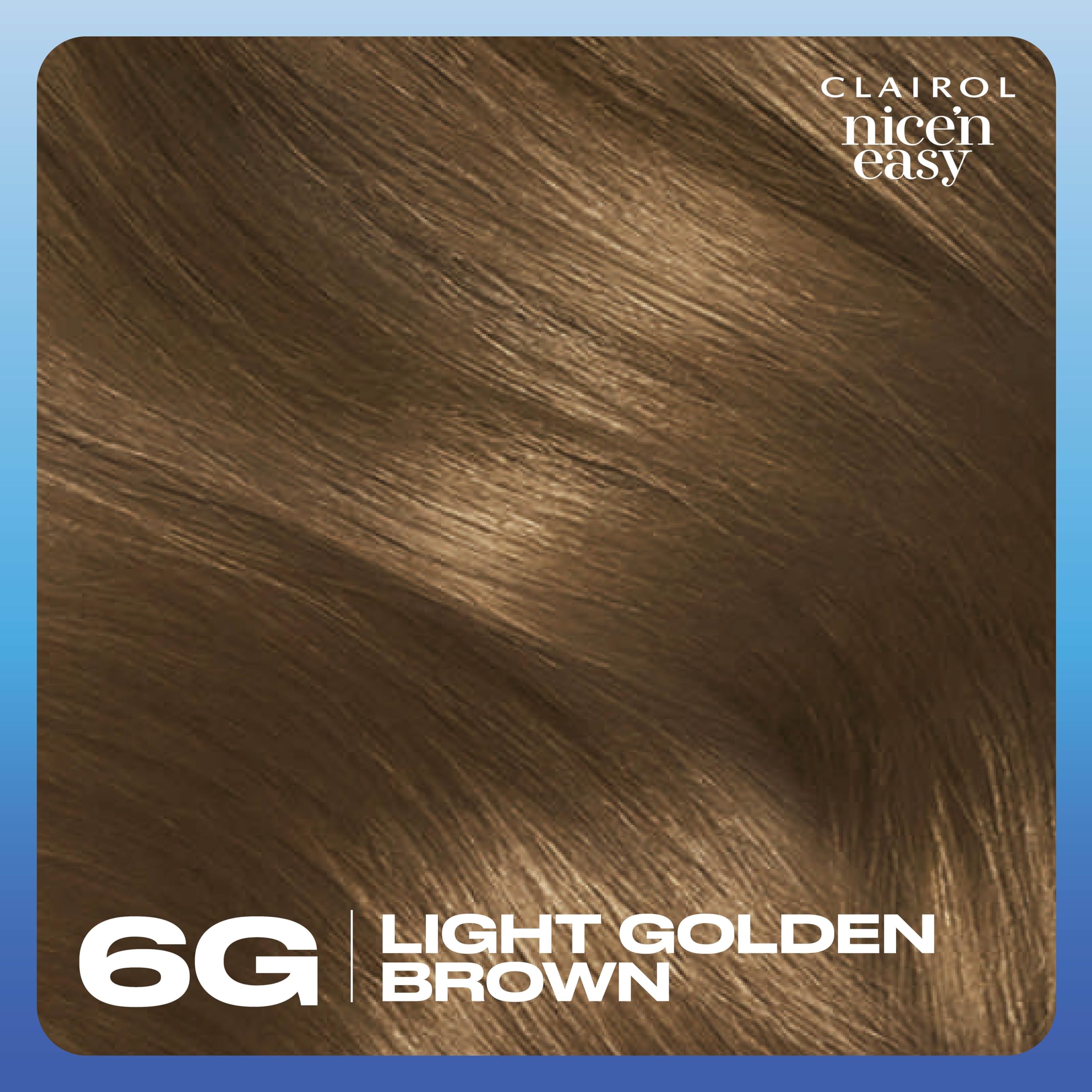 Clairol Nice'n Easy compact packaging for easy storage
