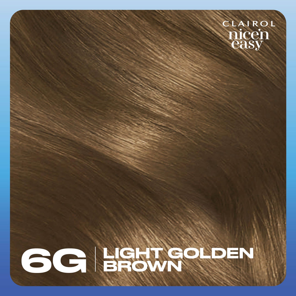 Clairol Nice'n Easy compact packaging for easy storage