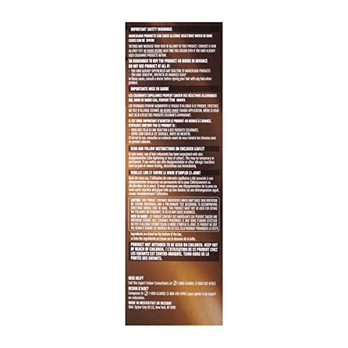Clairol Nice'n Easy darkest brown shade 3 for deep natural color.