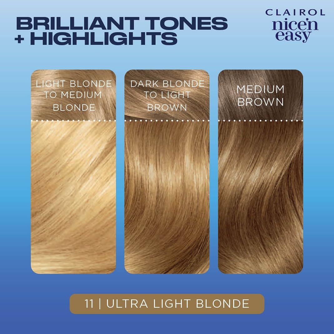 Clairol Nice'n Easy gloves pack for clean, mess-free dyeing.