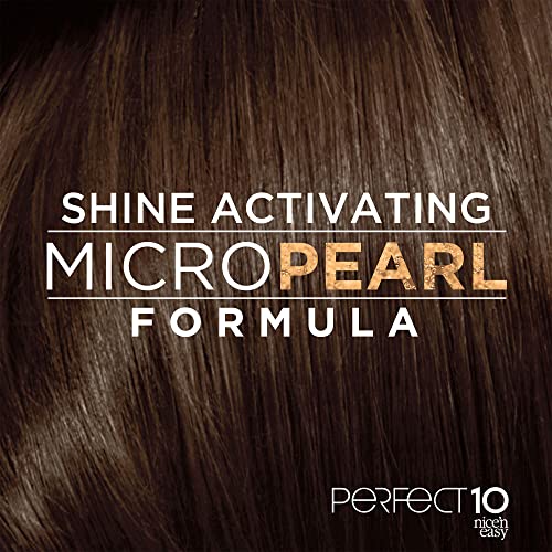 Clairol Nice'n Easy Perfect 10 application instructions for best results.