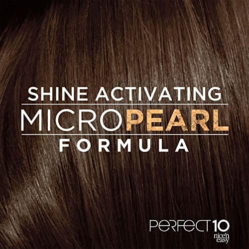 Clairol Nice'n Easy permanent dye pack 2 for at-home coloring.