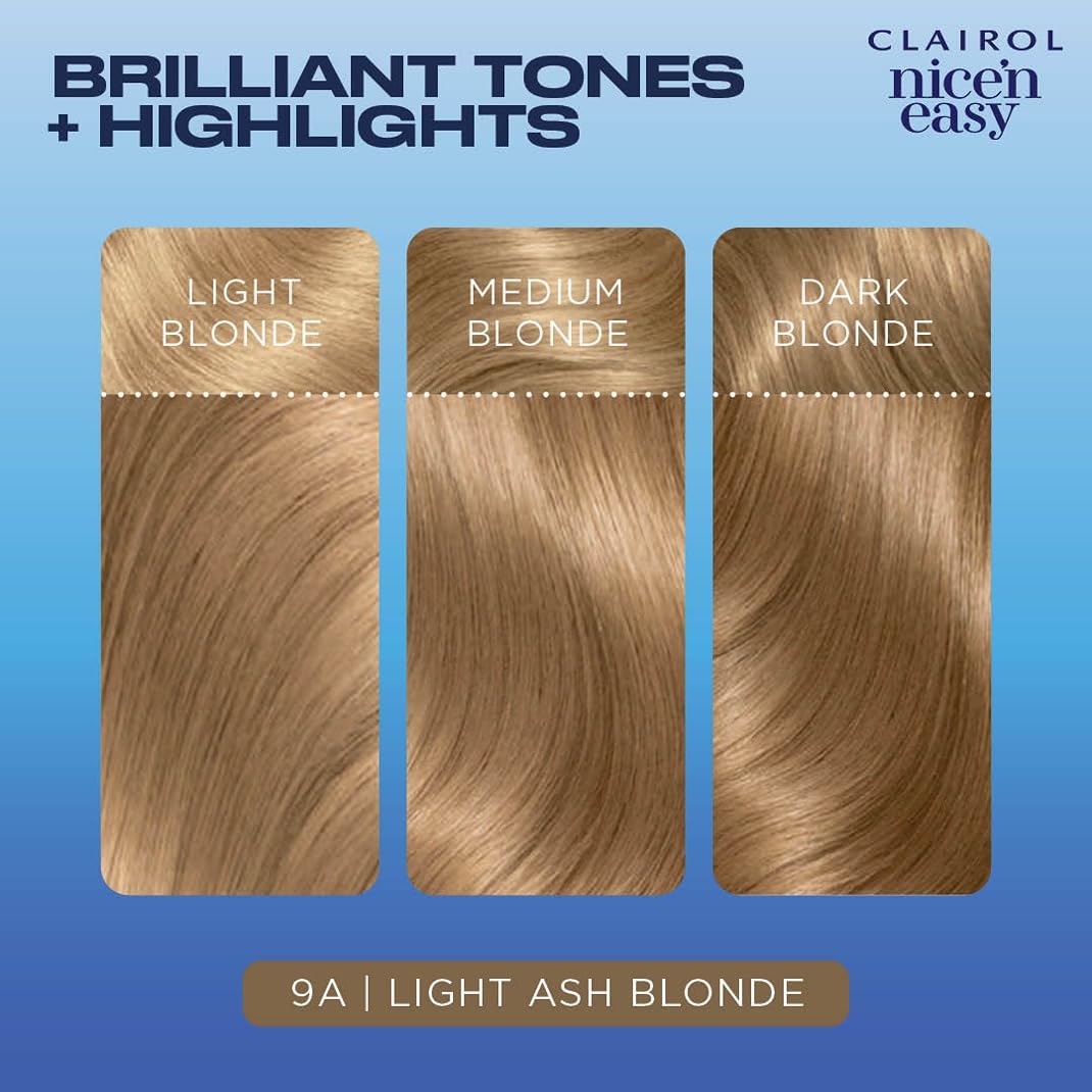 Clairol Nice'n Easy root application detail for even tone