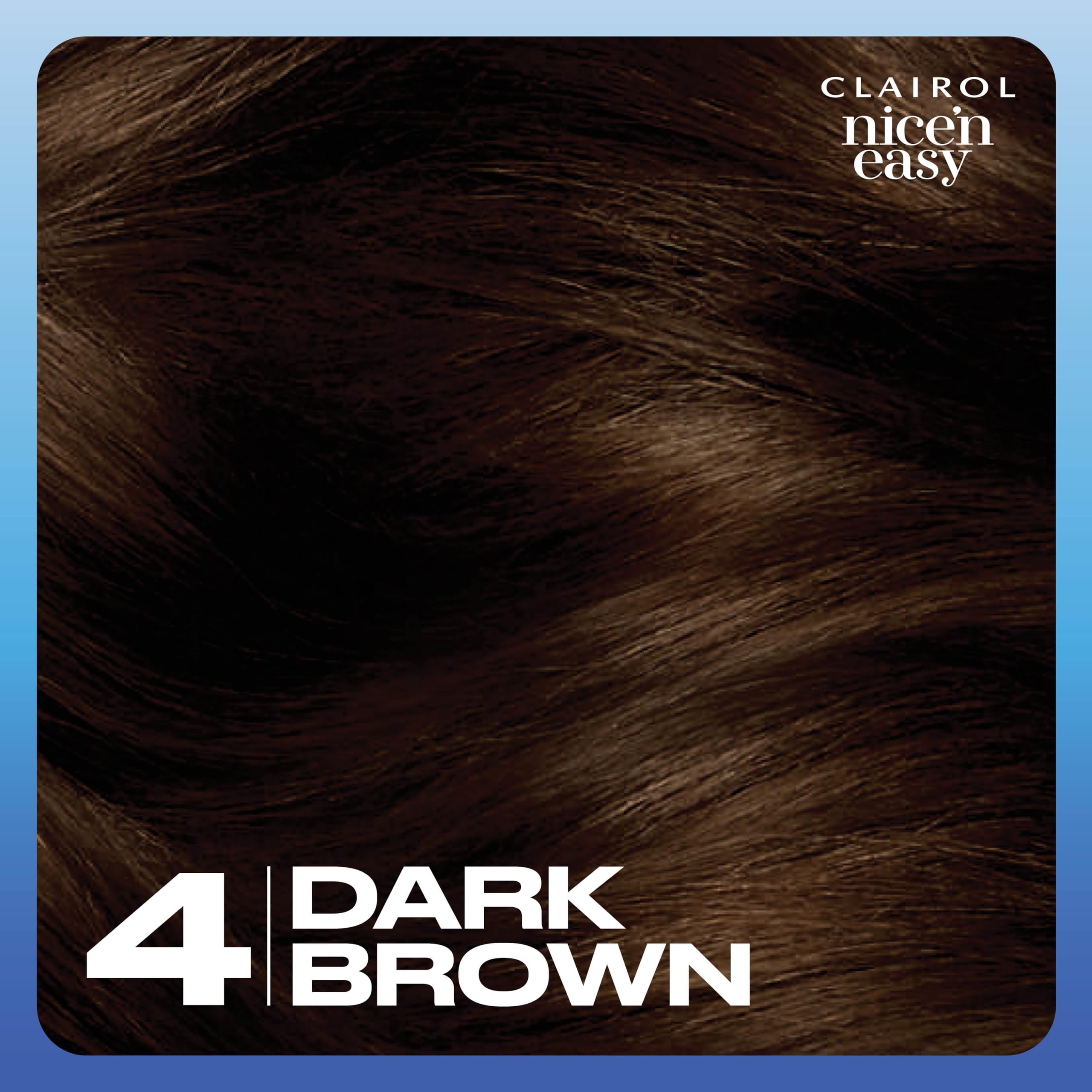 Clairol Nice'n Easy easy-to-follow instructions for at-home color