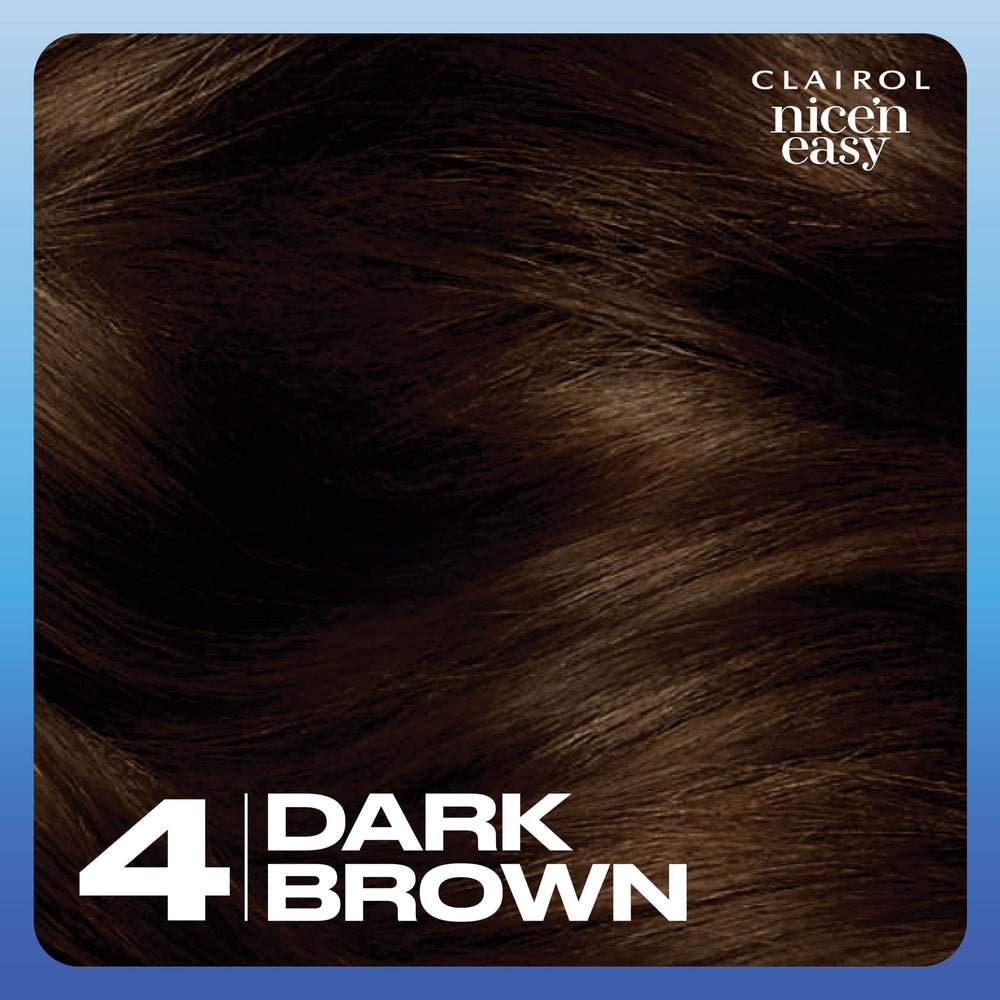 Clairol Nice'n Easy easy-to-follow instructions for at-home color