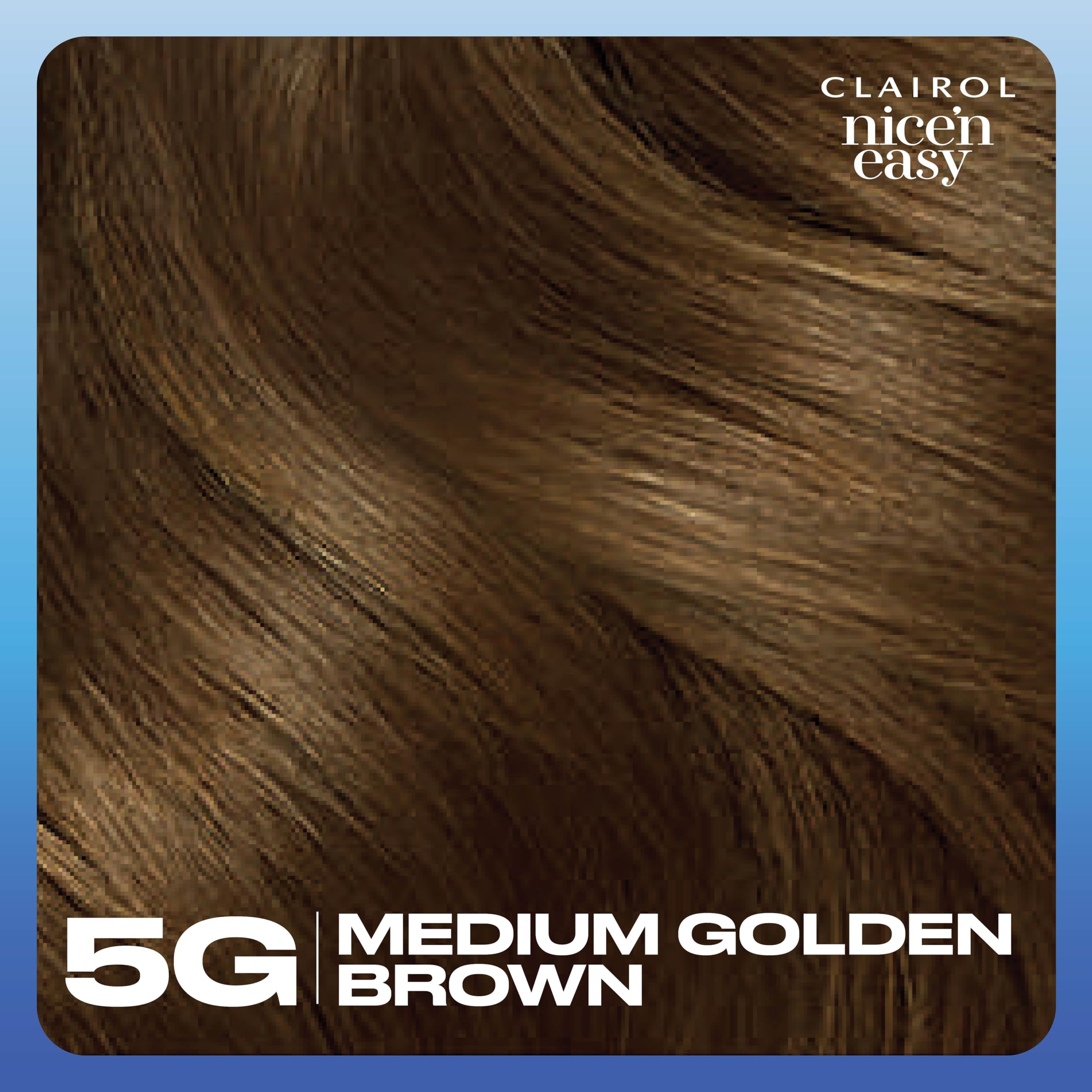 Model hair with the final shade displaying natural look