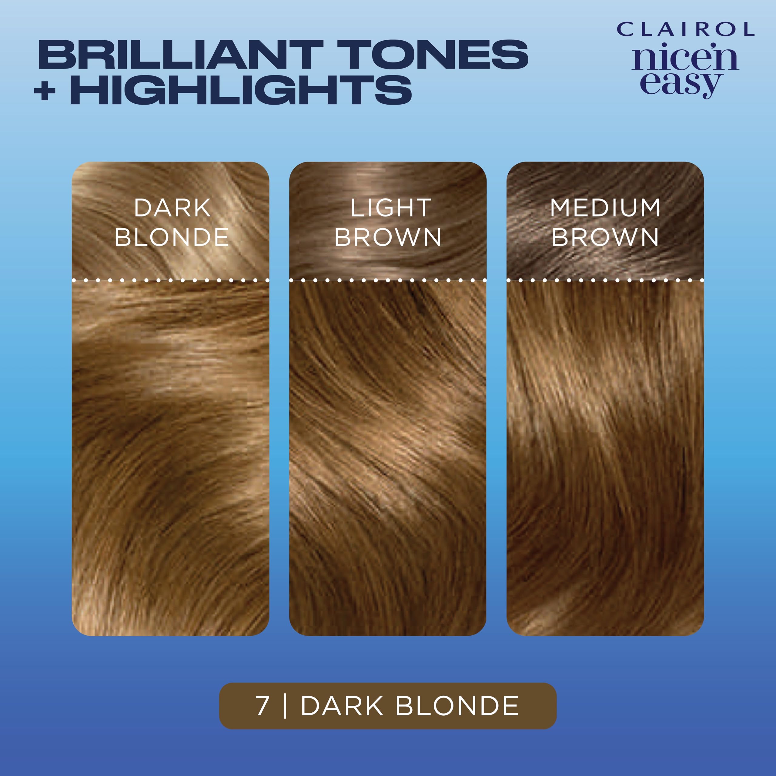 Dye application on hair for even shade distribution.