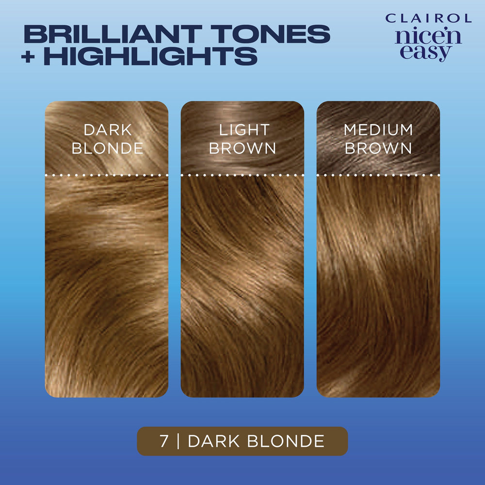 Dye application on hair for even shade distribution.