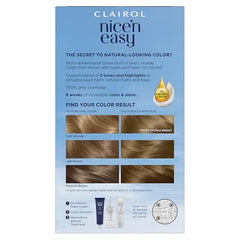 Clairol Nice'n Easy color activator bottle for even pigment uptake.
