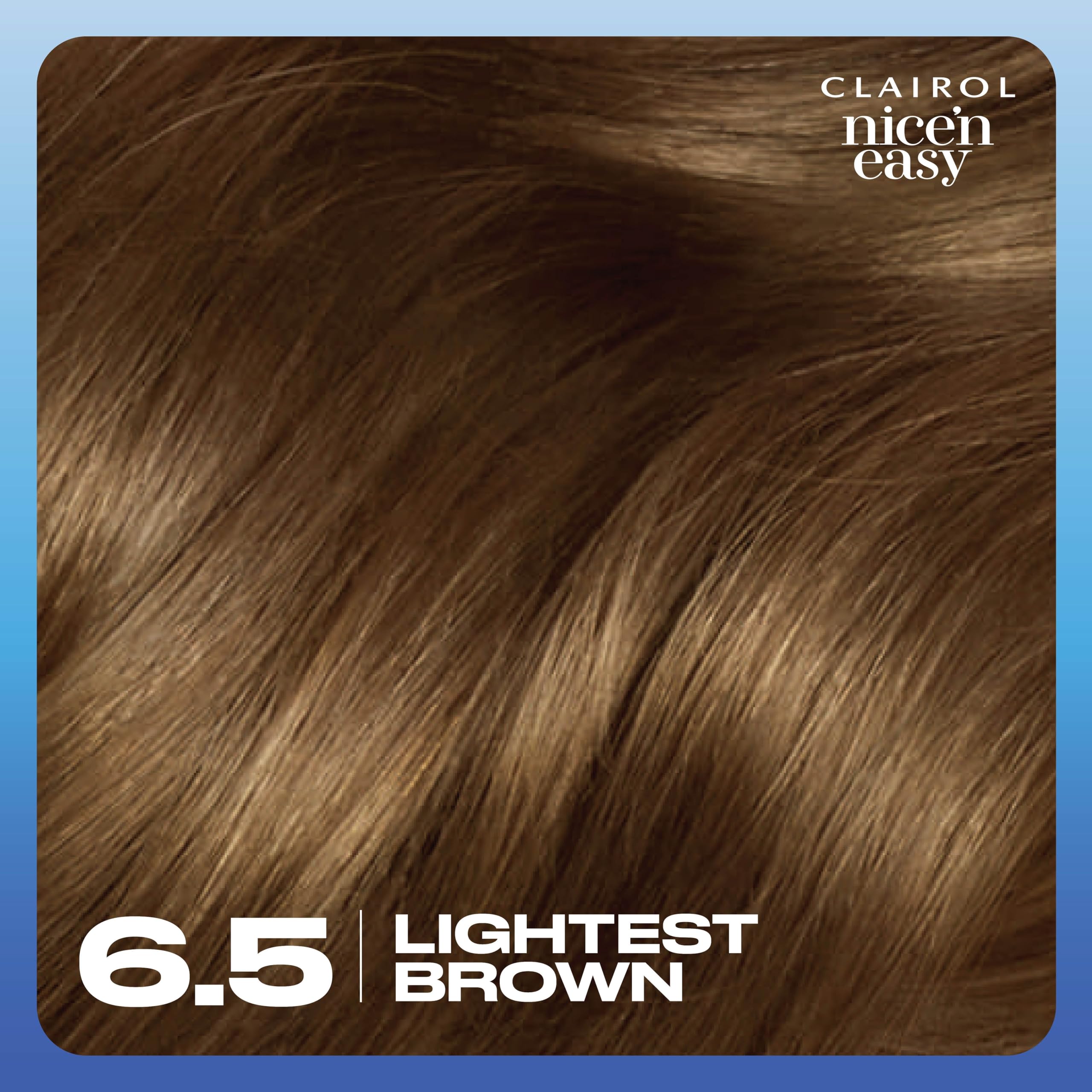 Clairol Nice'n Easy Revitashine Intense Treatment included for color sealing.