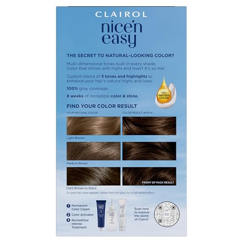Nice'n Easy three-tone palette delivers natural-looking highlights