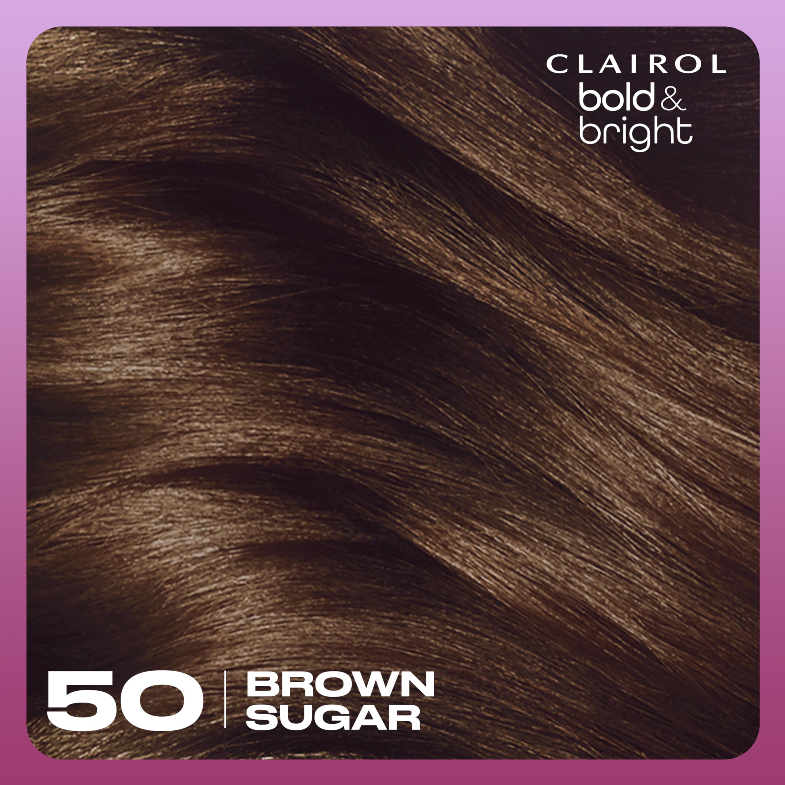 Clairol packaging front view highlighting vibrant color promise.