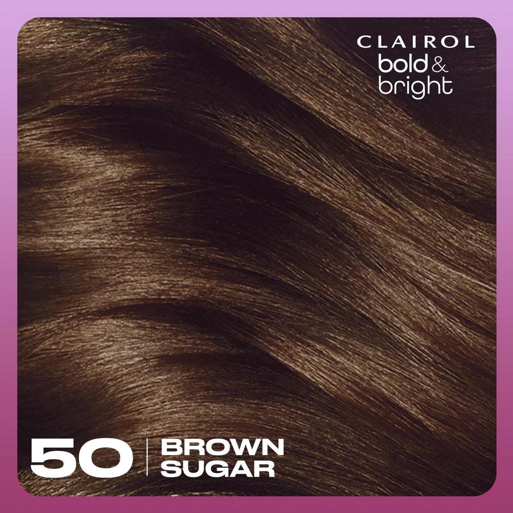 Clairol packaging front view highlighting vibrant color promise.