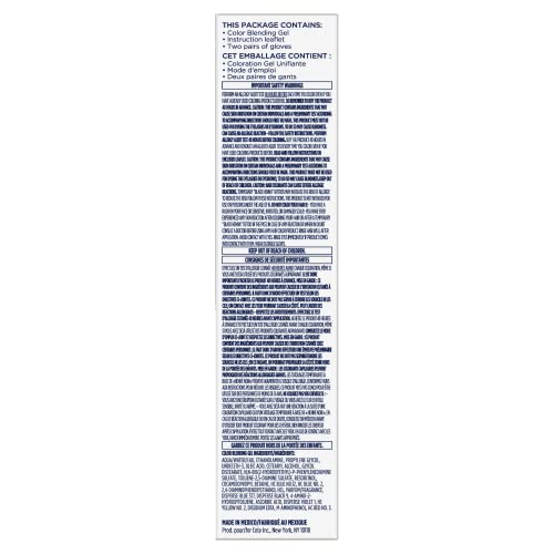 Clairol packaging shows a ready-to-use gel kit.