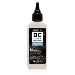 Clairol Professional Advanced Gray Solution espresso bean packaging highlights gentle, ammonia-free color.