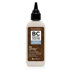 Clairol Professional Beautiful Collection Advanced Gray Solution amber brown bottle for zero damage gray coverage.