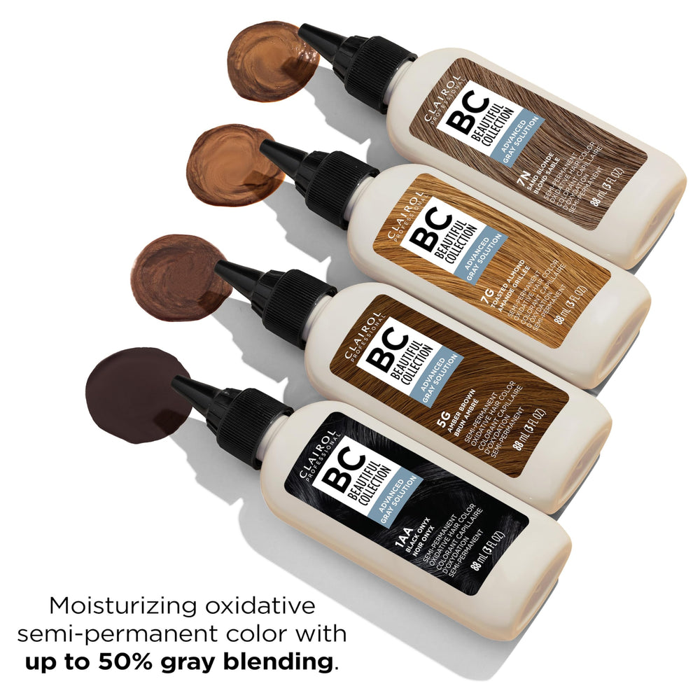 Curl-friendly Advanced Gray Solution suitable for curly and coily hair