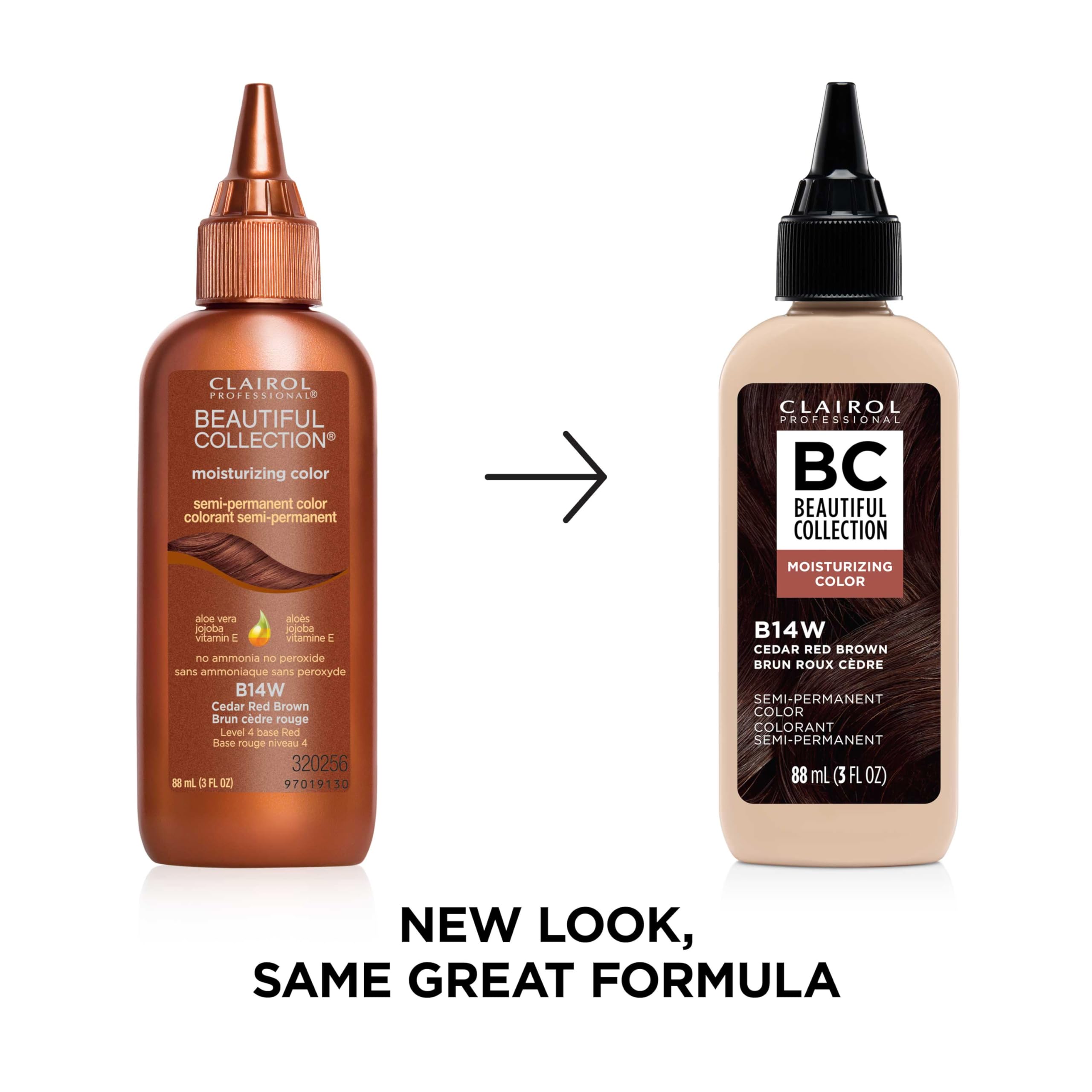Clairol Professional Beautiful Collection direct-from-bottle application for quick color touch-ups