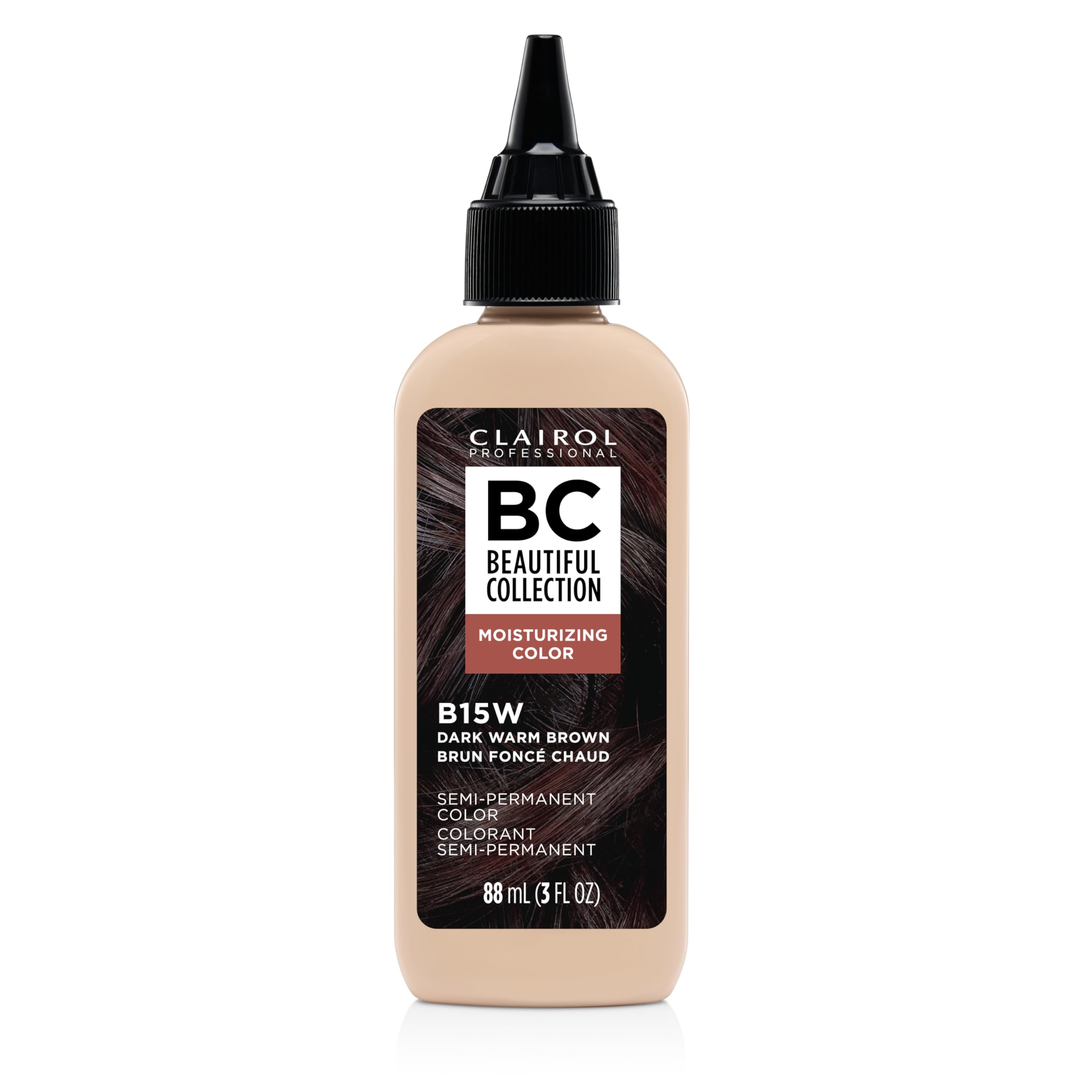 Clairol Professional Beautiful Collection color application for a natural-looking shade.