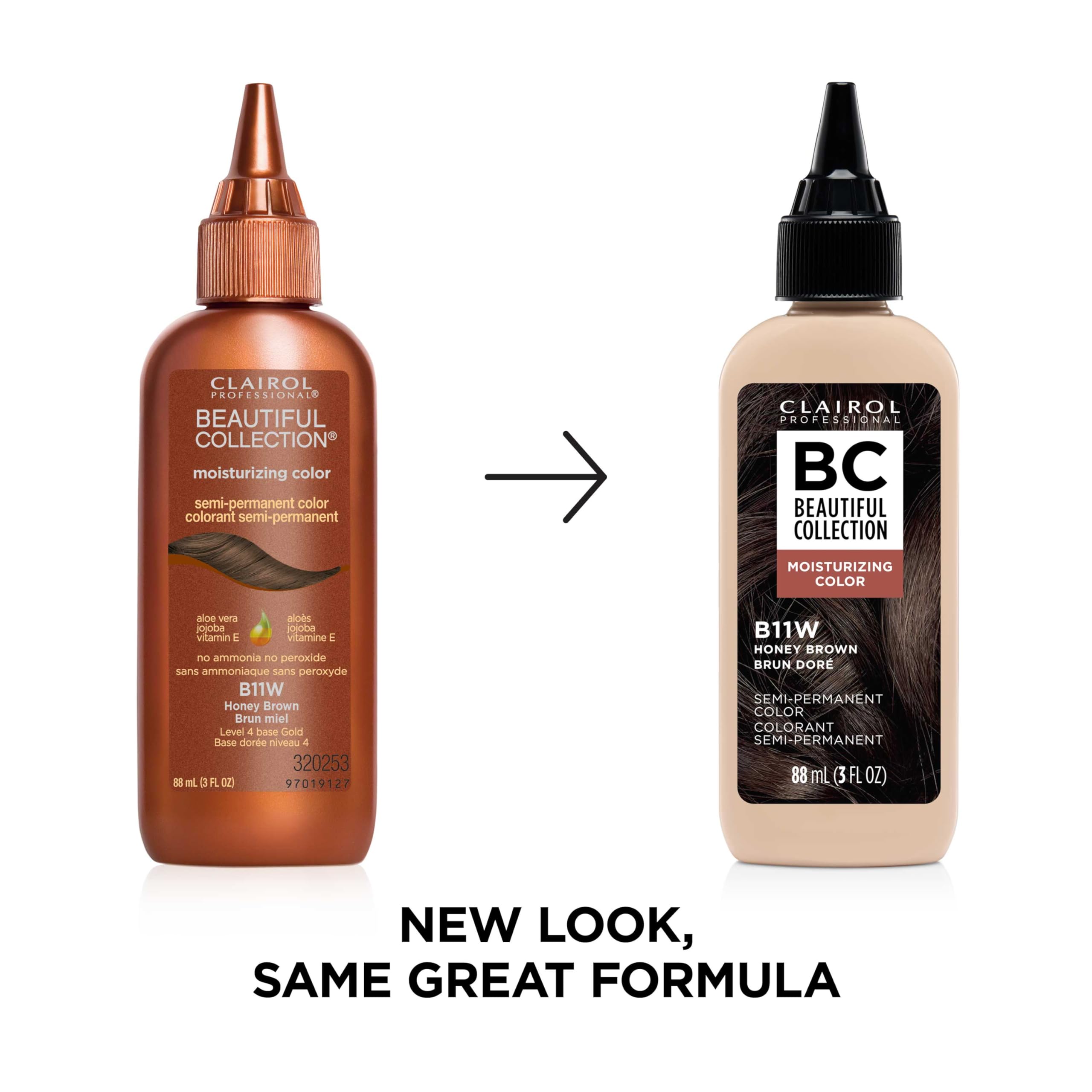 Clairol Professional Beautiful Collection semi-permanent color cream for easy application.