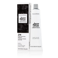 Clairol Professional Creme Permanente 2n bottle showing rich color and conditioning shine