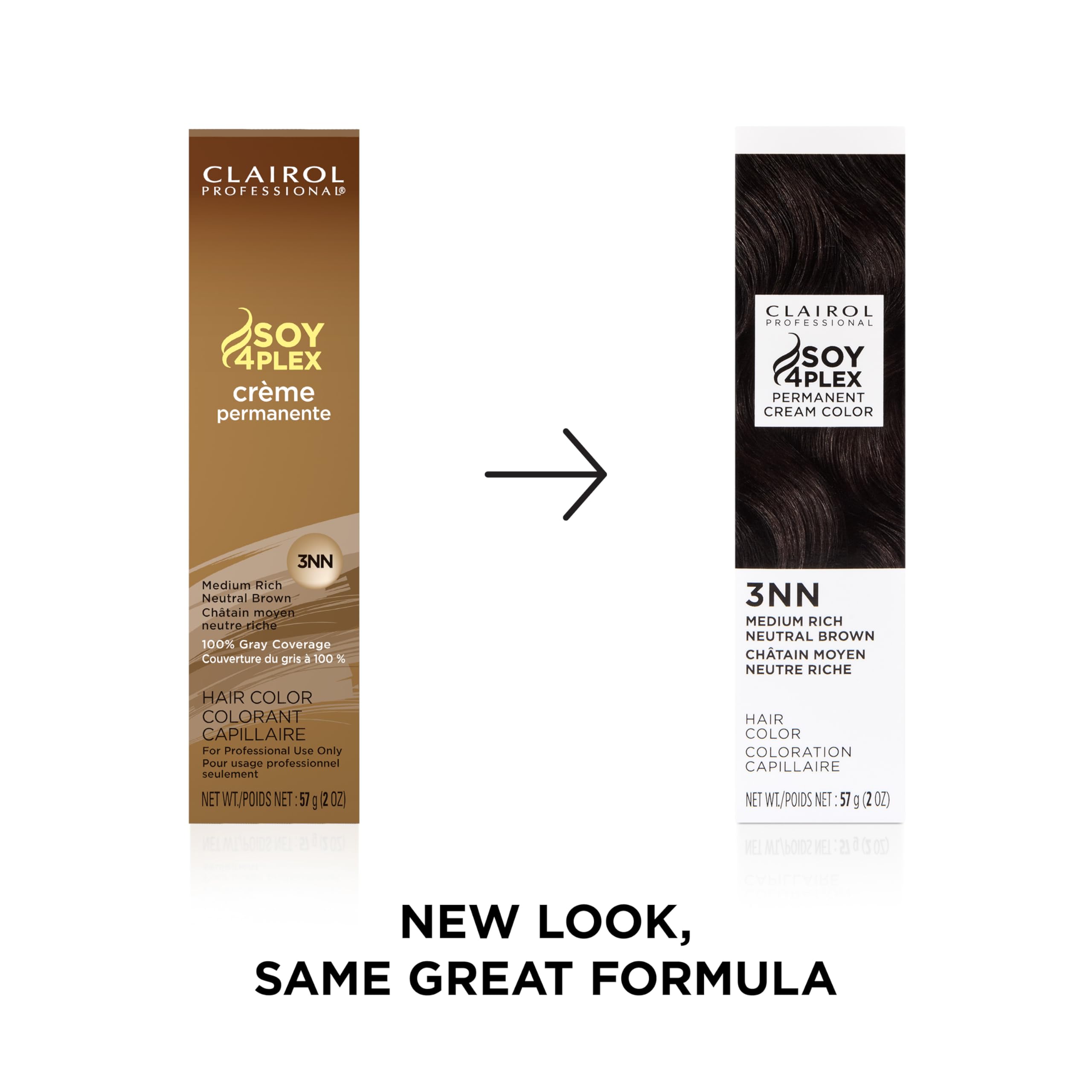Clairol Professional Creme Permanente 3nn Med Neutral Brown lather during mixing.