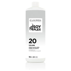 Clairol Professional Creme Permanente 20-volume bottle ready for bowl-and-brush mixing