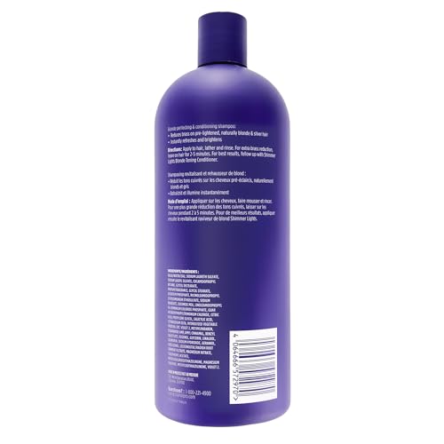 Espuma cremosa de Clairol Profesional para cabello rubio y plateado.