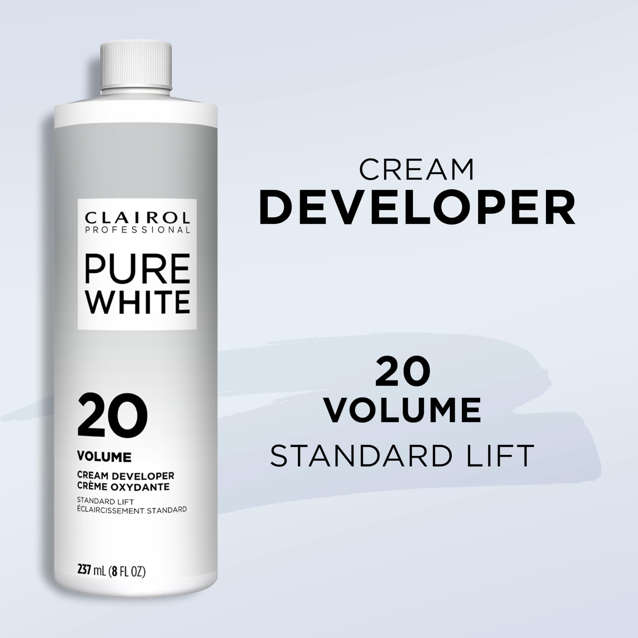Compatible with Clairol lighteners for consistent mixing and lift results