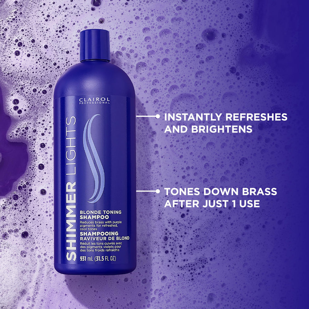Renueva mechones desvanecidos con Clairol Profesional Purpura.