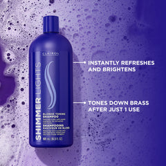 Renueva mechones desvanecidos con Clairol Profesional Purpura.