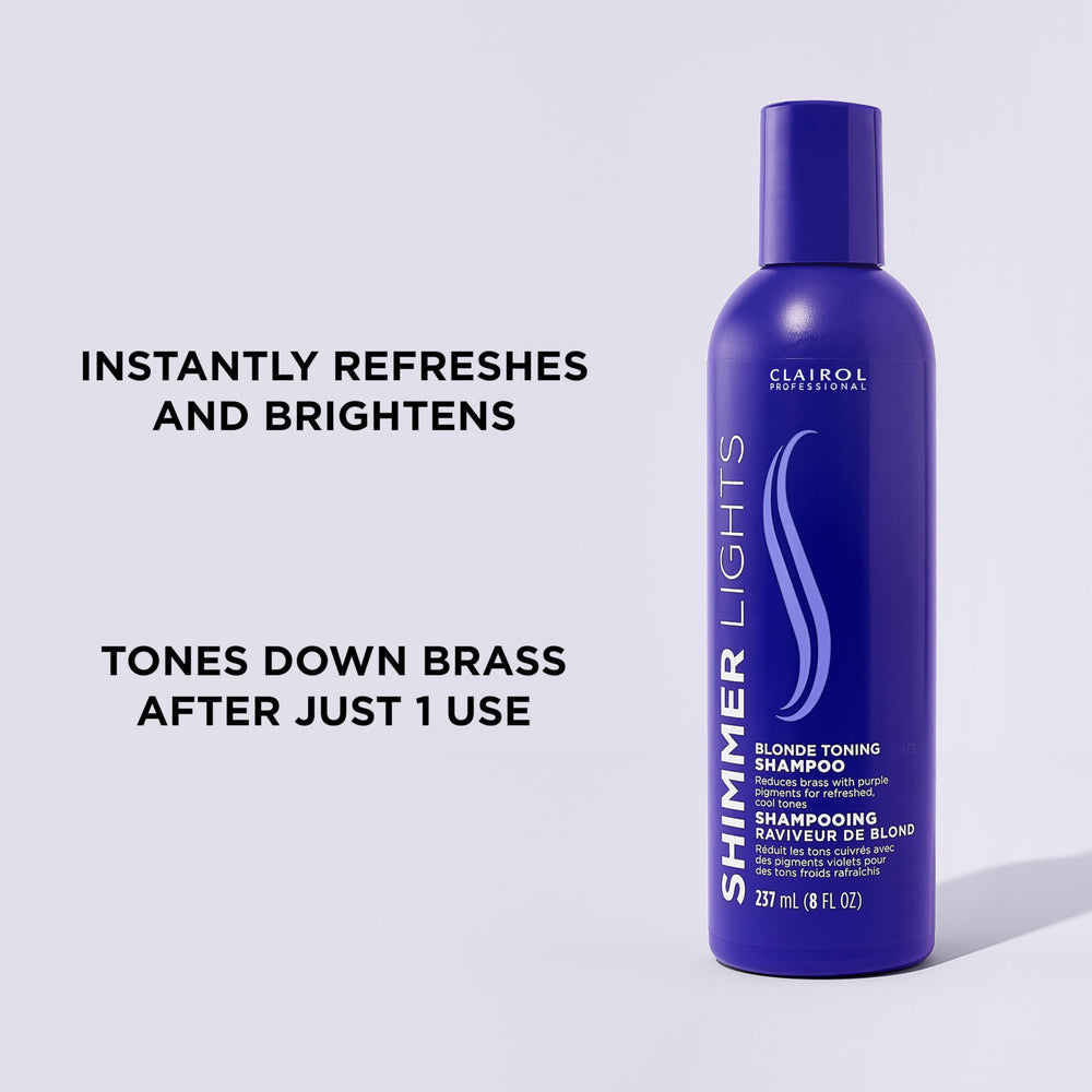 Clairol Professional Shimmer Lights Champú: renovación de reflejos en mechas