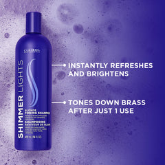 Pelo gris con tonos neutros mejorados por Shimmer Lights