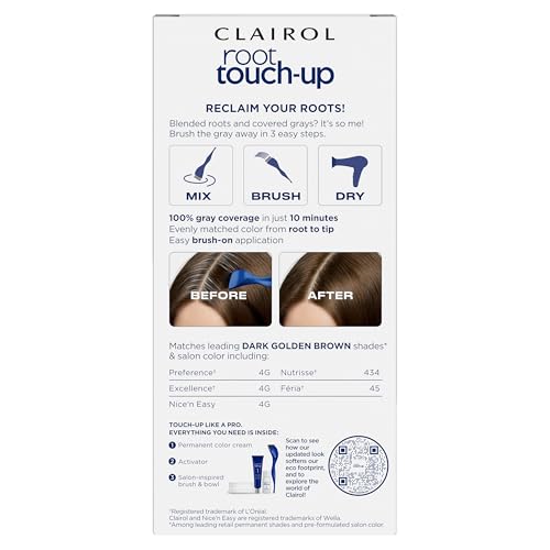 Clairol Root Touch-Up activator bottle ready for mixing.