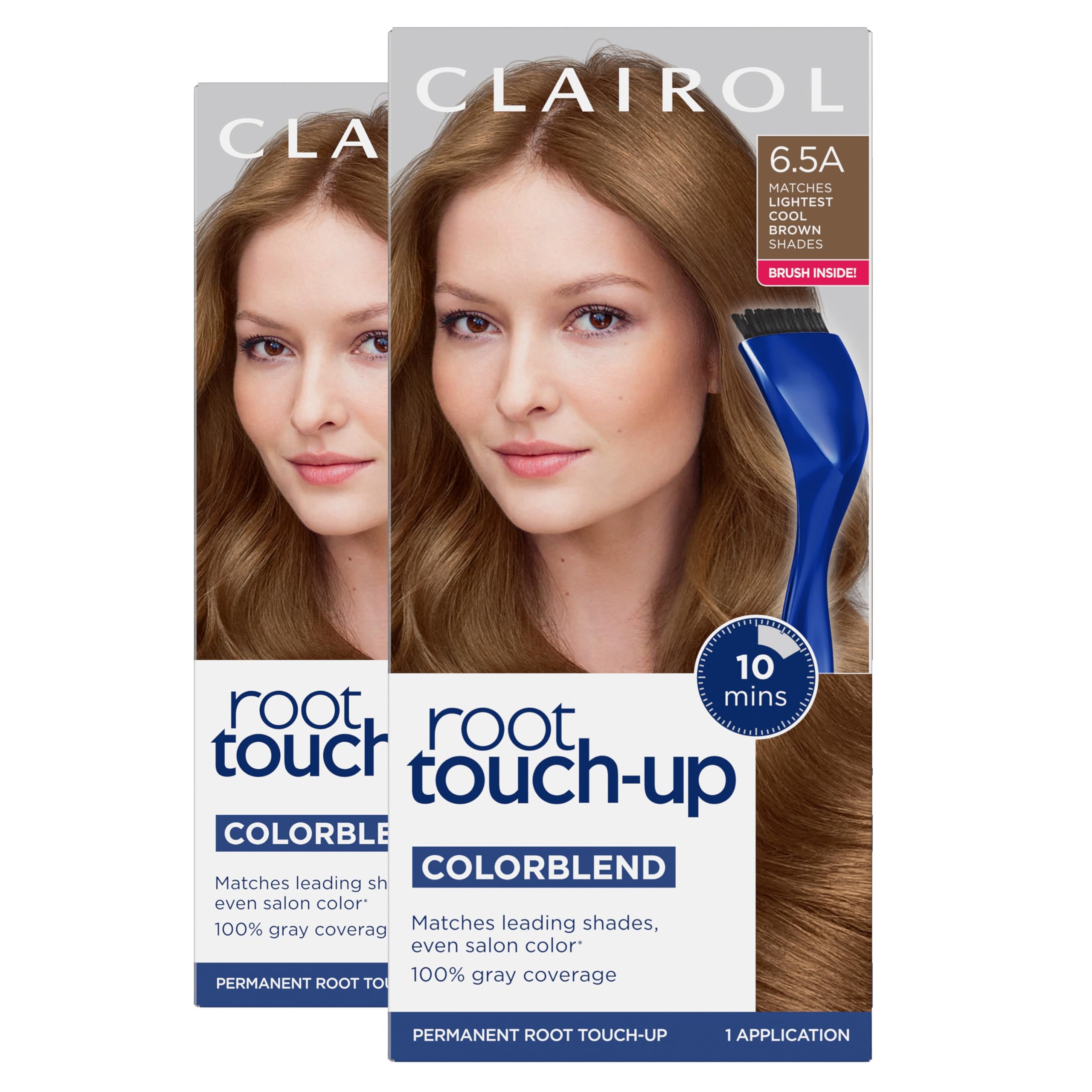 Clairol Root Touch-Up bottle pour for precise root color application