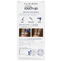 Clairol Root Touch-Up color tube ready for fast gray coverage at home.