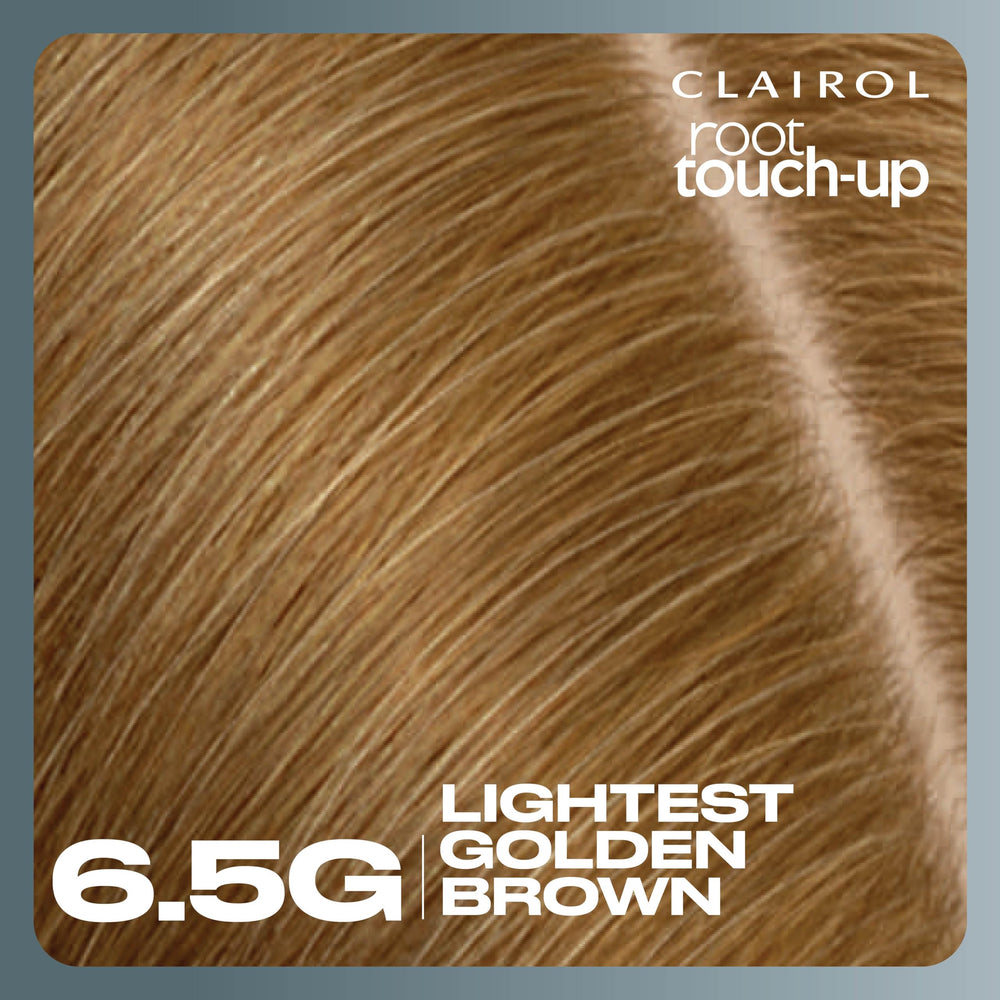 Clairol Root Touch-Up provides 100% gray coverage in minutes for blended roots.