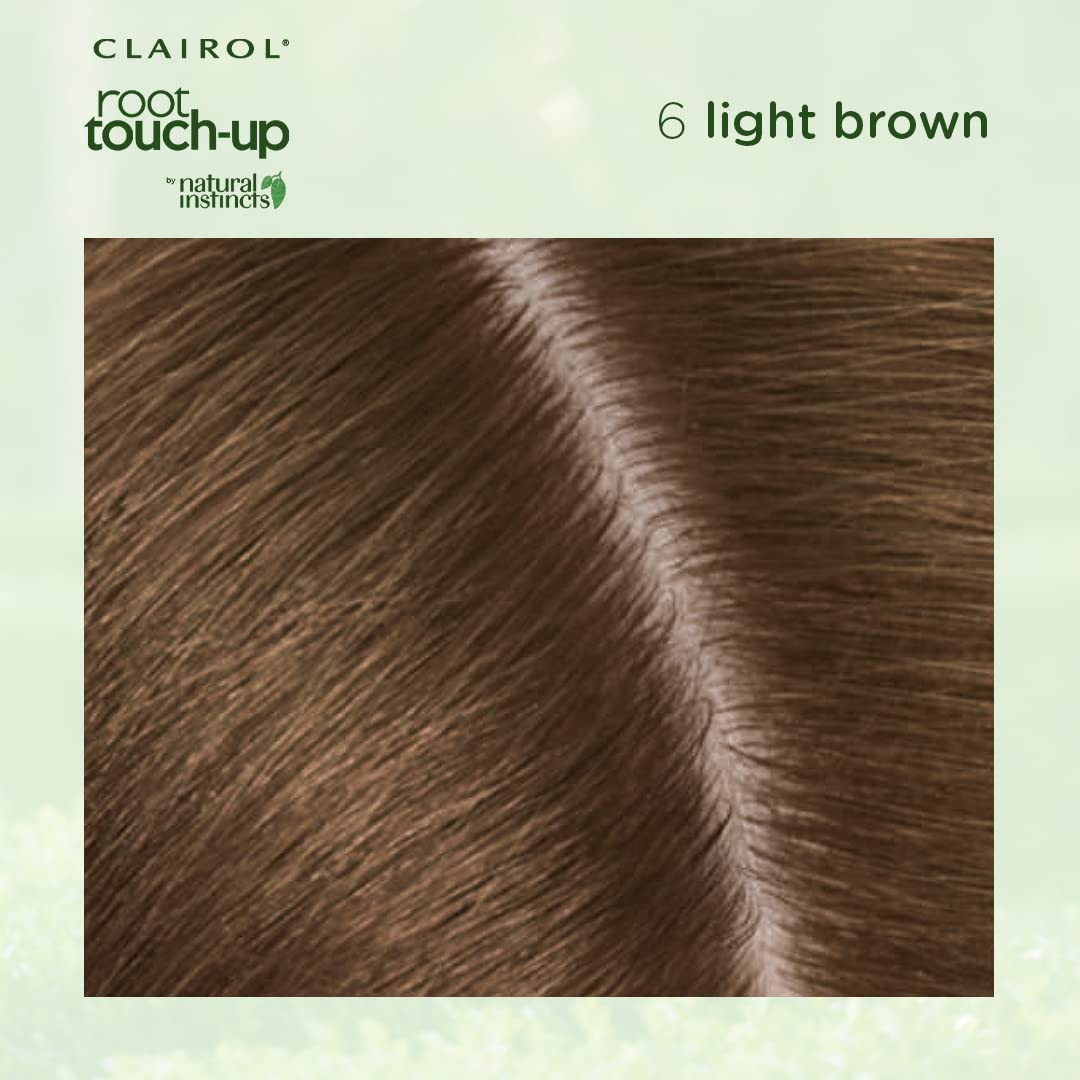 Before image showing roots and natural auburn base