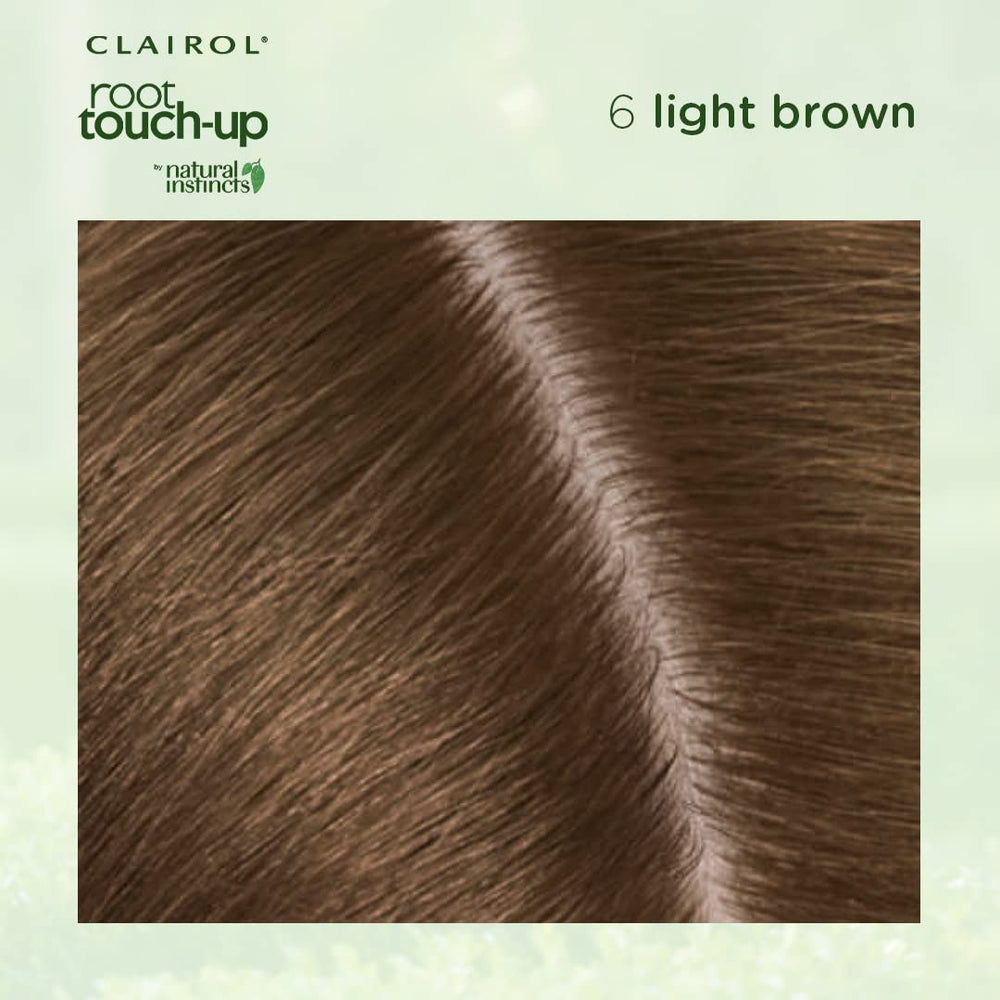 Before image showing roots and natural auburn base