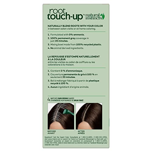 Clairol Root Touch-Up bottle and applicator for precise application