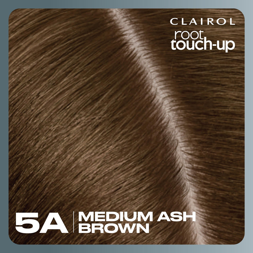 Clairol Root Touch-Up root-blend results for seamless color.