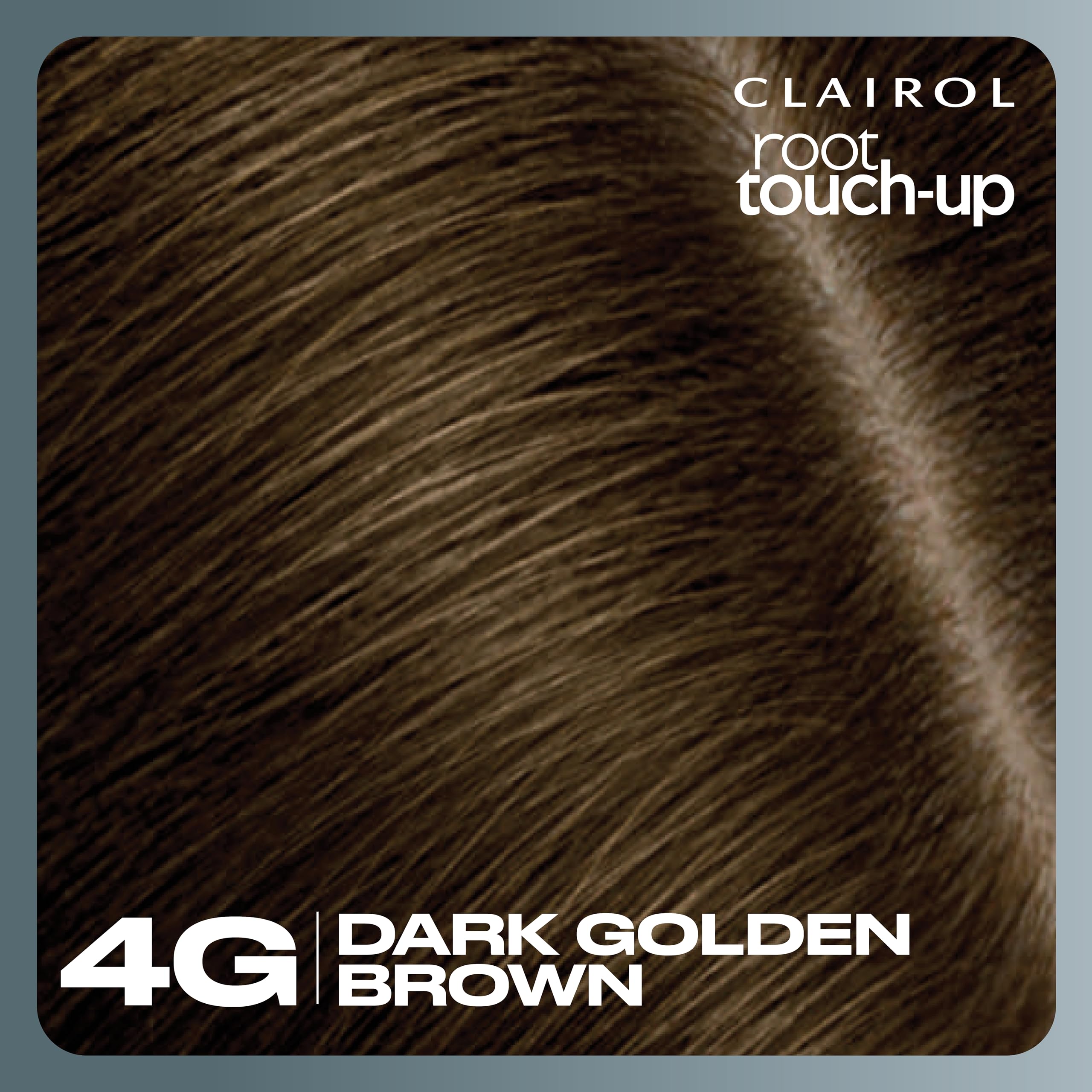 Clairol Root Touch-Up shade match with existing color visualization.